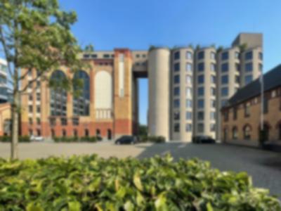 Parken an der Plange Mühle — Radiologie Düsseldorf am Medienhafen
